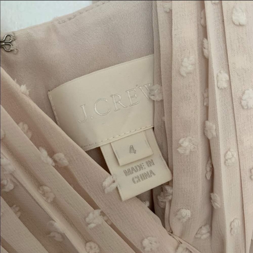 J crew wedding brides maid dress